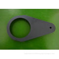 Black Delrin Pom Acetal Cnc Machined Plastic Parts Nickel Plating